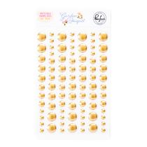 Pinkfresh Studio - Garden Bouquet Gold Enamel Dots