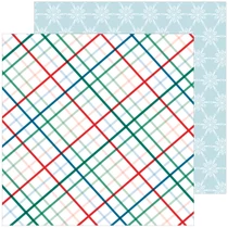 Pinkfresh Studio - Happy Holidays 12x12 Paper - Noel