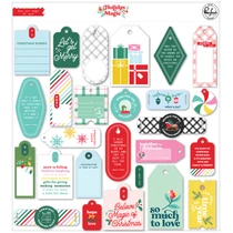 Pinkfresh Studio - Holiday Magic Die Cut Tags Pinkfresh Studio - Holiday Magic Die Cut Tags