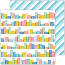 Pinkfresh Studio - Let's Stay Home 12x12 scrapbook papír - Around the Hood Pinkfresh Studio - Let's Stay Home 12x12 scrapbook papír - Around the Hood