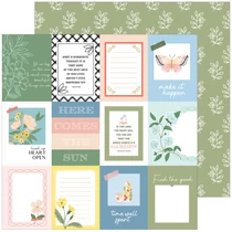 Pinkfresh Studio - Making the Best of It 12x12 Paper - Beautiful Story