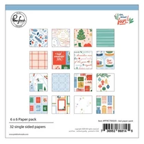 Pinkfresh Studio - Oh What Fun 6x6 Paper Pad Pinkfresh Studio - Oh What Fun 6x6 Paper Pad