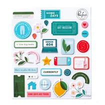 Pinkfresh Studio - Some Days Chipboard Sticker Pinkfresh Studio - Some Days Chipboard Sticker
