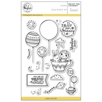 Pinkfresh Studio Clear Stamp - Enjoy the journey Pinkfresh Studio Clear Stamp - Enjoy the journey