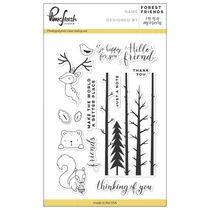 Pinkfresh Studio Forest Friends Stamp Set Pinkfresh Studio Forest Friends Stamp Set