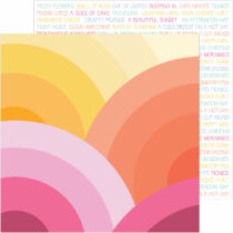 Pinkfresh Studio - The Simple Things 12x12 Paper - Happy List