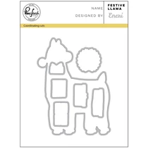 Pinkfresh Studio Die Set - Festive Llama Pinkfresh Studio Die Set - Festive Llama