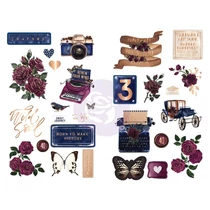 Prima Marketing - Darcelle Chipboard Stickers (28 Piece) Prima Marketing - Darcelle Chipboard Stickers (28 Piece)