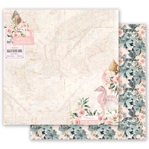 Prima Marketing - Golden Coast 12x12 scrapbook papír - Golden Heart Prima Marketing - Golden Coast 12x12 scrapbook papír - Golden Heart