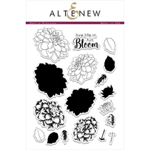 Altenew Dahlia Blossoms Stamp Set Altenew Dahlia Blossoms Stamp Set