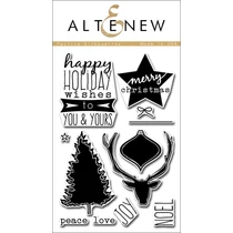 Altenew Festive Silhouettes Stamp Set Altenew Festive Silhouettes Stamp Set