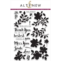 Altenew Floral Shadow Stamp Set Altenew Floral Shadow Stamp Set