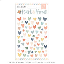 Cocoa Vanilla Studio - Heart & Home Puffy Stickers