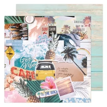 Heidi Swapp - CareFree 12x12 Paper - High Tide Heidi Swapp - CareFree 12x12 Paper - High Tide