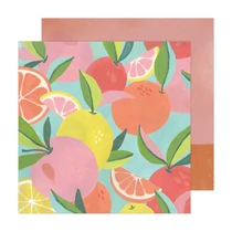 Heidi Swapp - Sun Chaser 12x12 Paper - Juicy Heidi Swapp - Sun Chaser 12x12 Paper - Juicy