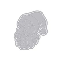 Hero Arts Paper Layering Santa Face Die  Hero Arts Paper Layering Santa Face Die