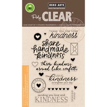 Hero Arts Clear Stamp - Share Handmade Kindness Hero Arts Clear Stamp - Share Handmade Kindness