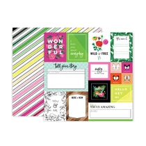 Pink Paislee - 5th and Monaco 12x12 scrapbook papír - 1 Pink Paislee - 5th and Monaco 12x12 scrapbook papír - 1