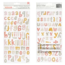 Pink Paislee - Little Adventurer Chipboard Alpha Thickers - Girl (148 Piece) Pink Paislee - Little Adventurer Chipboard Alpha Thickers - Girl (148 Piece)