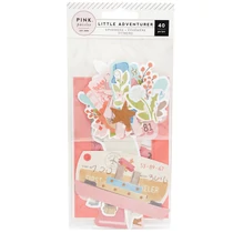 Pink Paislee - Little Adventurer Ephemera - Girl (40 Piece) Pink Paislee - Little Adventurer Ephemera - Girl (40 Piece)