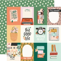 Simple Stories - My Story! 12x12 papír - 3x4 Elements Simple Stories - My Story! 12x12 papír - 3x4 Elements