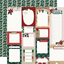 Simple Stories - Boho Christmas 12x12 papír - Journal Elements Simple Stories - Boho Christmas 12x12 papír - Journal Elements