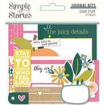 Simple Stories - Good Stuff Journal Bits Simple Stories - Good Stuff Journal Bits