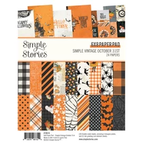 Simple Stories - Simple Vintage October 31st 6x8 Pad Simple Stories - Simple Vintage October 31st 6x8 Pad