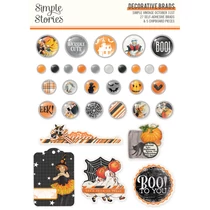 Simple Stories - Simple Vintage October 31st Decorative Brads Simple Stories - Simple Vintage October 31st Decorative Brads
