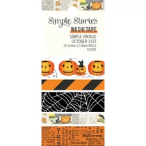 Simple Stories - Simple Vintage October 31st Washi Tape Simple Stories - Simple Vintage October 31st Washi Tape