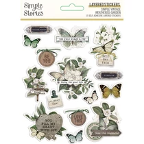 Simple Stories -  Weathered Garden 3D matrica Simple Stories -  Weathered Garden 3D matrica