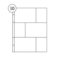 Studio Calico - 9x12 Page Protector 5B (10 Pieces) Studio Calico - 9x12 Page Protector 5B (10 Pieces)