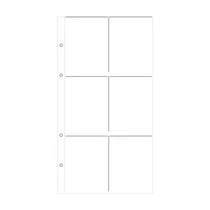 Ali Edwards - 6x12 Page Protector Design D (10 Pieces) Ali Edwards - 6x12 Page Protector Design D (10 Pieces)