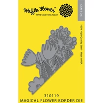 Waffle Flower Die - Magic Flower Border Waffle Flower Die - Magic Flower Border