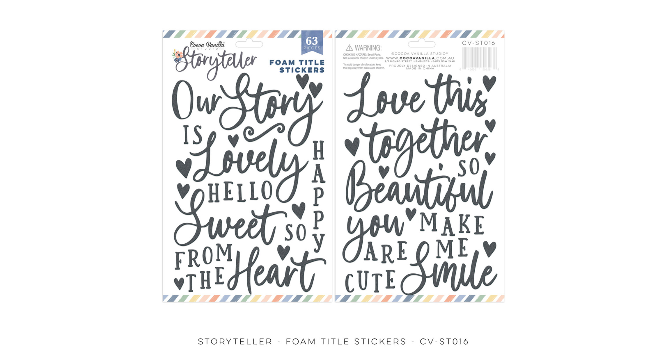 Unforgettable Sticker Craft Supplies & Tools Paper, Party & Kids Cocoa Vanilla Unforgettable ...
