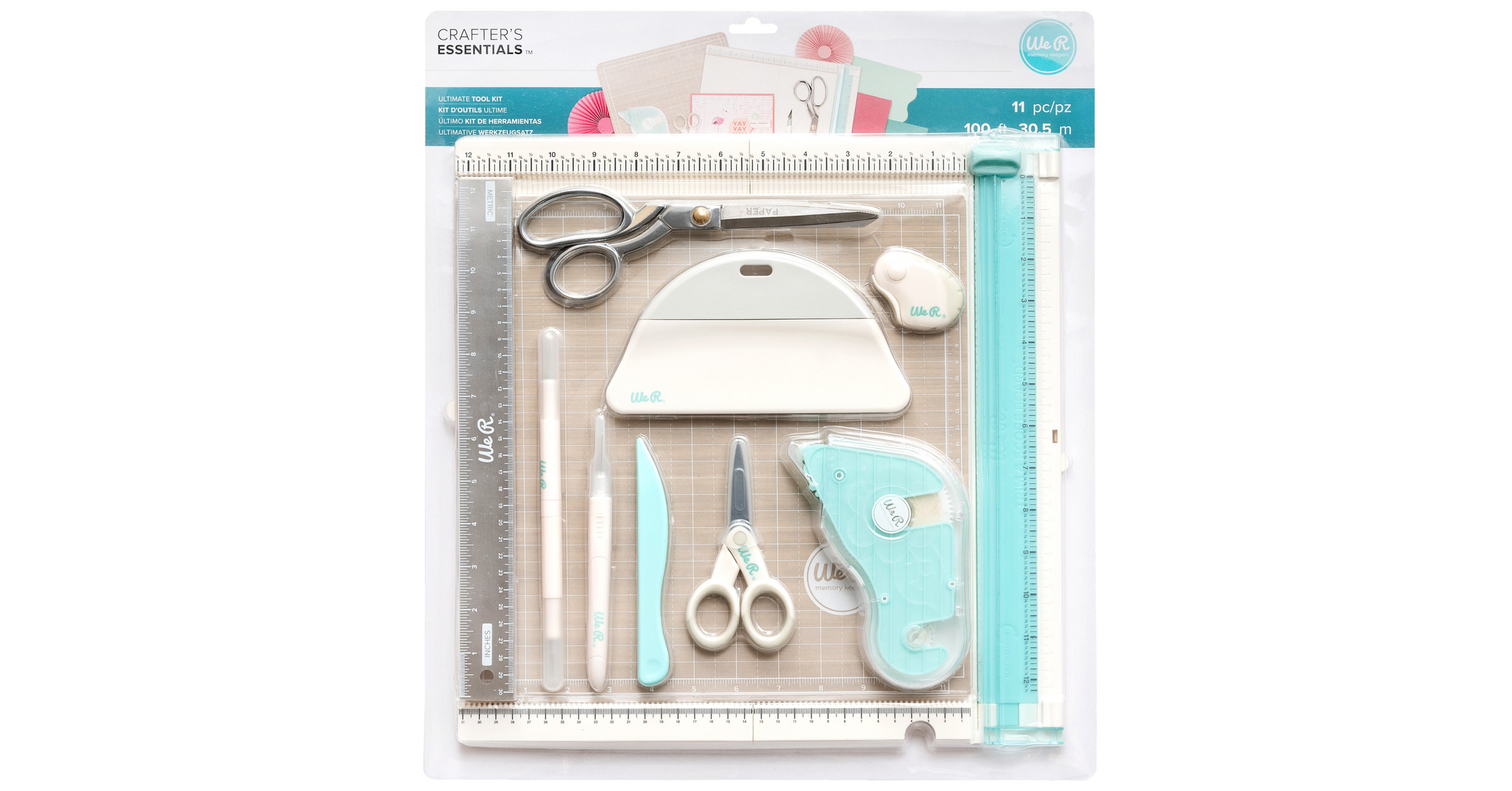 Cutting  We R Memory Keepers - Ultimate Tool Kit (11 Piece) - Pink and  Paper Scrapbooking Shop