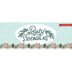 Crate Paper - Busy Sidewalks