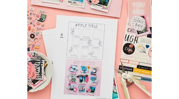 30-day Scrapbook Challenge