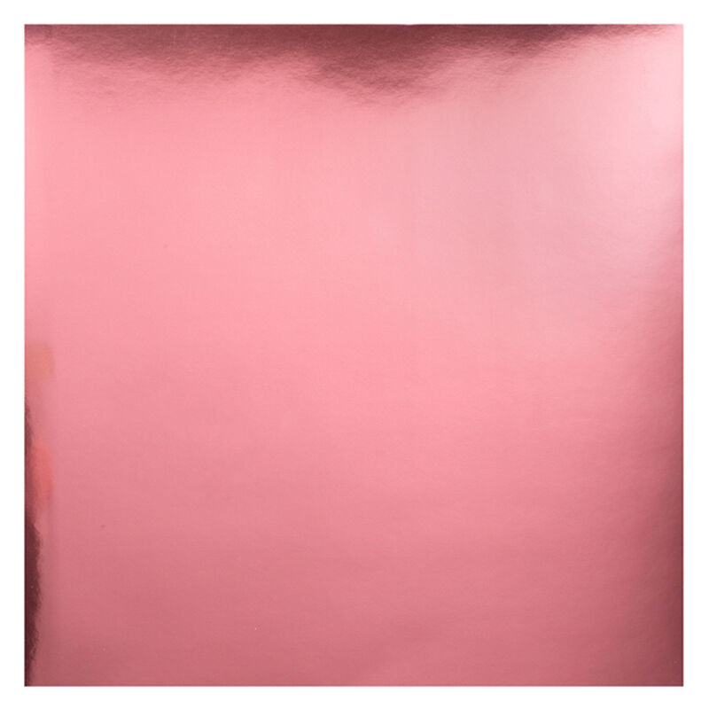Bazzill Foil Cardstock 12x12 - Ligh Pink