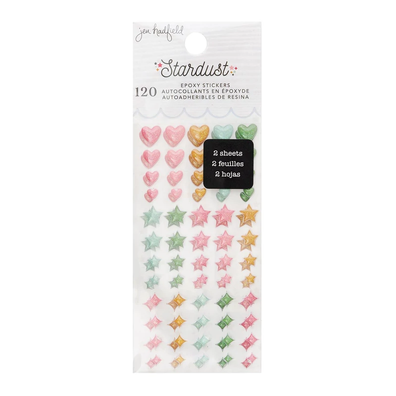 American Crafts - Jen Hadfield - Stardust Enamel Dots (120 Piece)