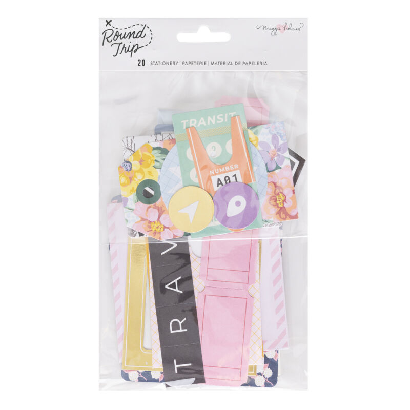 American Crafts - Maggie Holmes - Round Trip Stationery Pack (20 Piece)