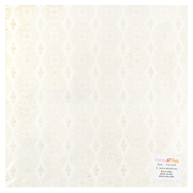 American Crafts - Poppy and Pear 12x12 Specialty Paper