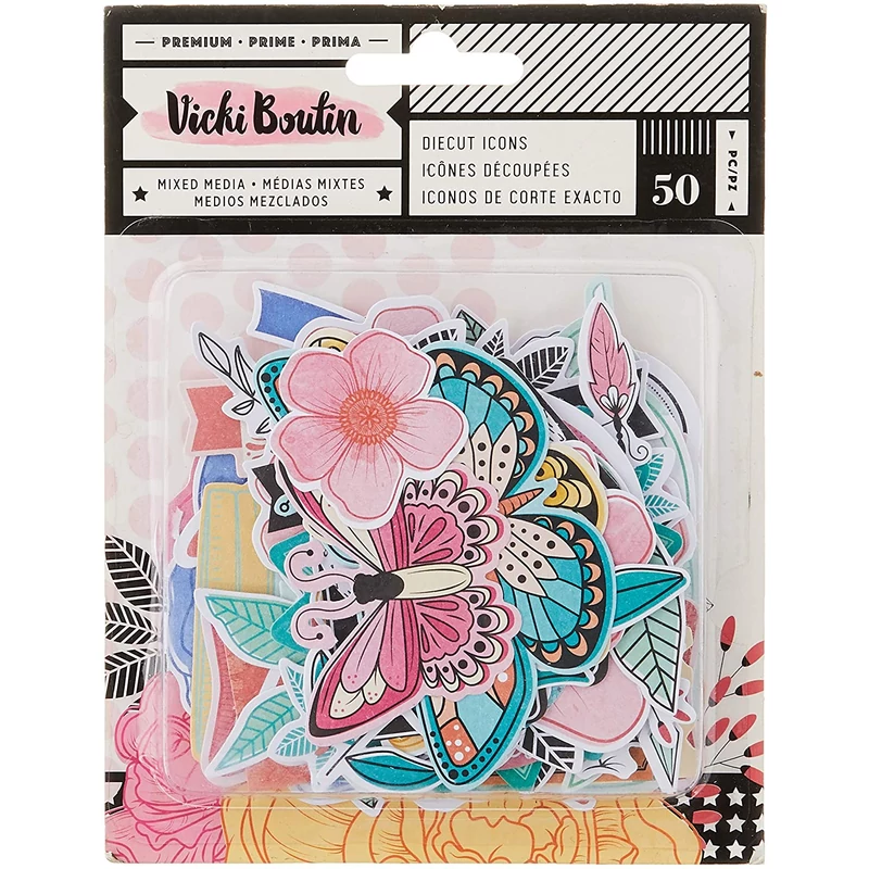 American Crafts – Vicki Boutin Ephemera Icons