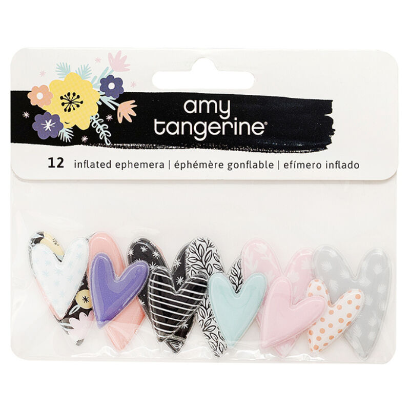 Amy Tangerine - Shine On Mini Inflated Ephemera 12/Pkg