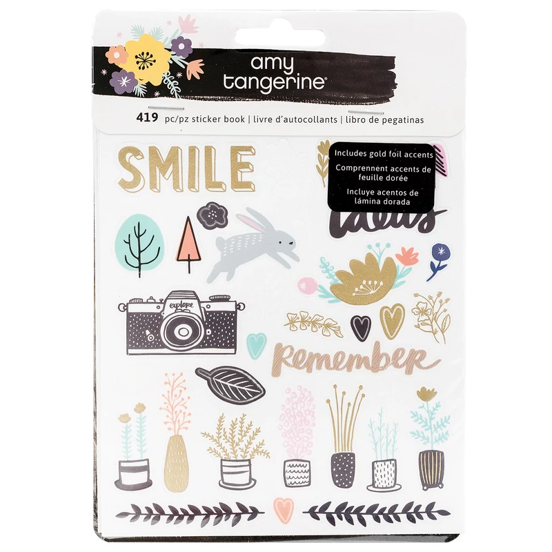 Amy Tangerine - Shine On Sticker Book 419/Pkg