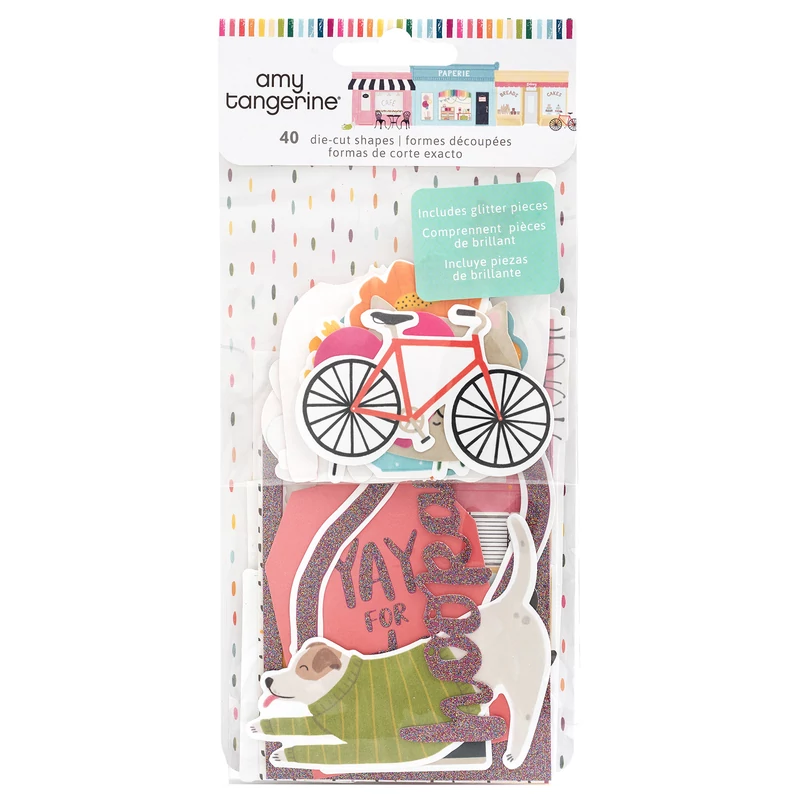 American Crafts - Amy Tangerine - Slice of Life Ephemera (40 Piece)