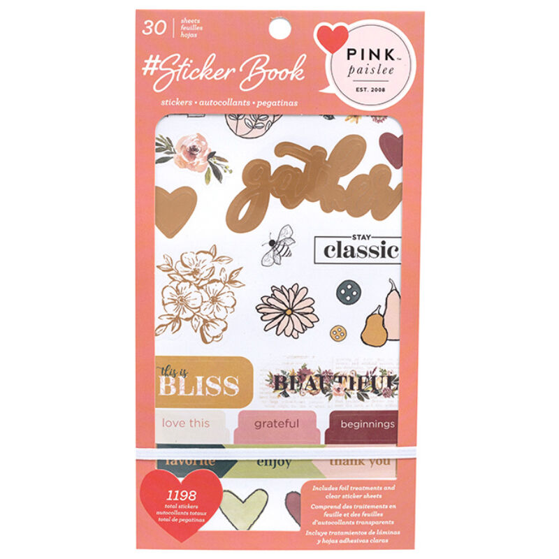 Pink Paislee - Sticker Book (1100 pieces)
