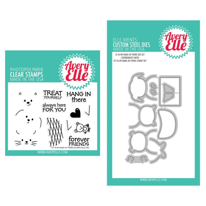 Avery Elle Clear Stamp - Hang in There