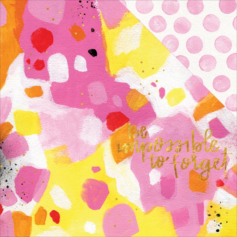 Bella BLVD - Make Your Mark 12x12 scrapbook papír - Impossible