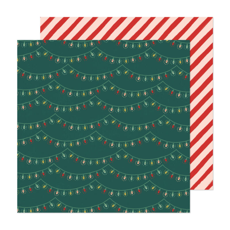 Crate Paper - Busy Sidewalks 12x12 Paper - Holiday Glow 